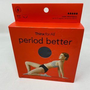 Thinx Period Briefs Size Small, New in Box